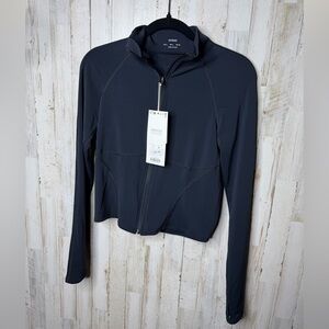 Oysho Women's Black Full-Zip Active Jacket